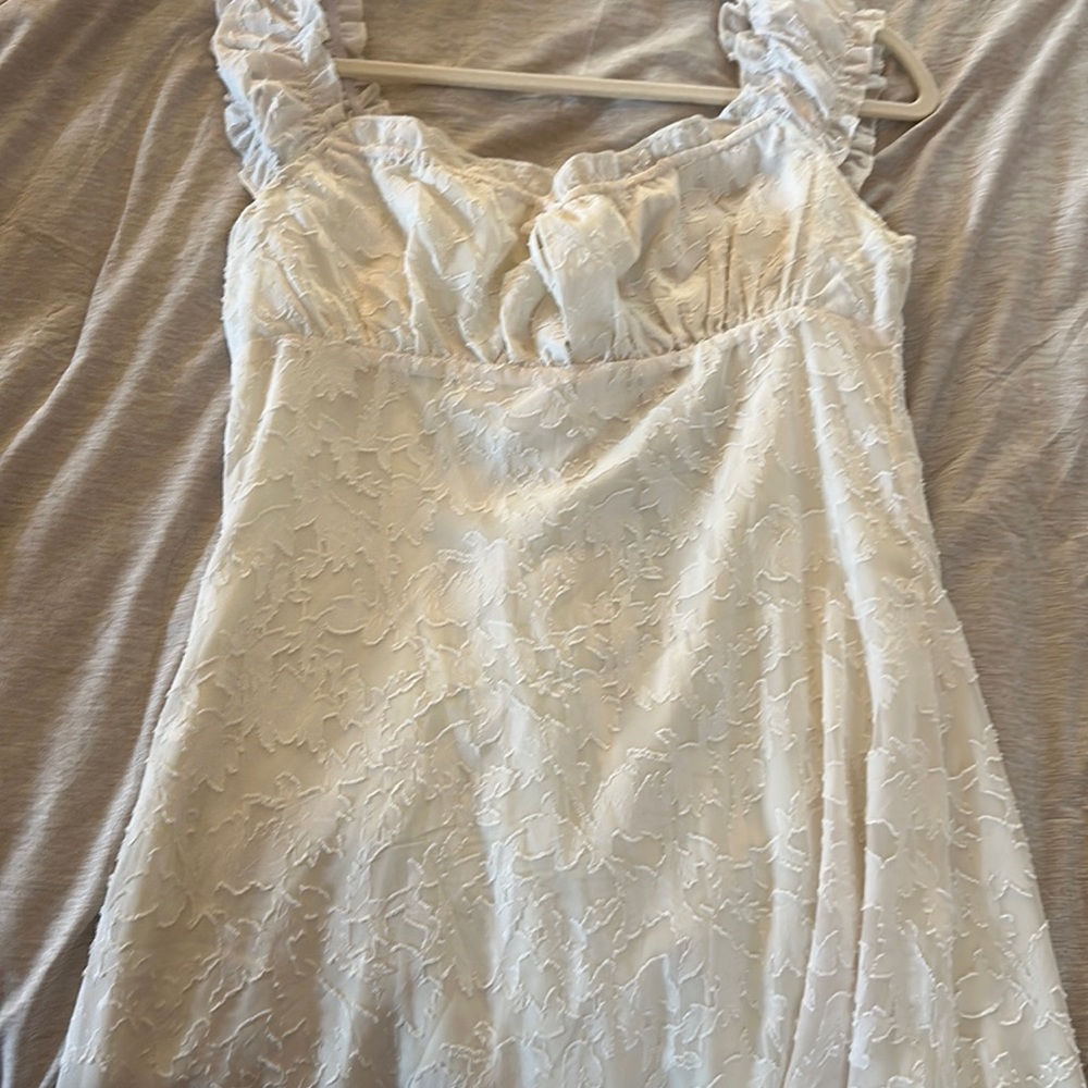 White mini dress from CIDER